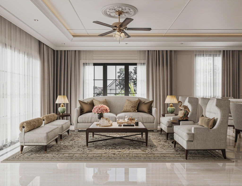 Villa Bình Chánh – Thiết kế & Thi công Trọn Gói Nội Thất Cao Cấp