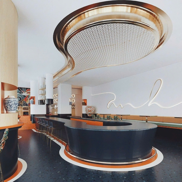 DỰ ÁN NHÀ HÀNG TẠI PHÁP – HÀNH TRÌNH XUẤT KHẨU NỘI THẤT VIỆT