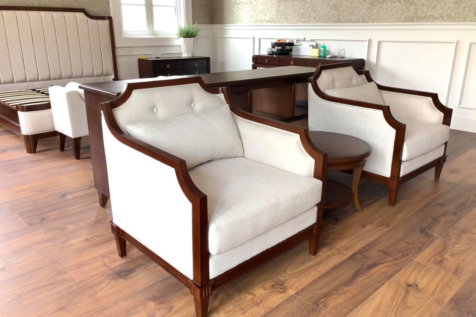 Gỗ Mahogany – Nét Sang Trọng Vượt Thời Gian Trong Biệt Thự Biên Hòa