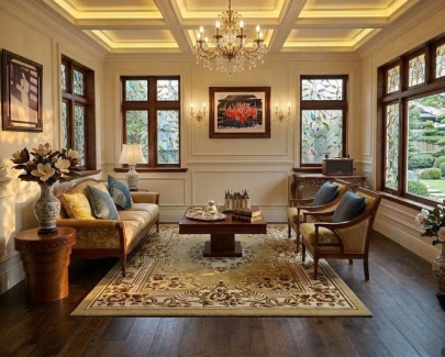 Bộ Sofa Gỗ Sồi Heritage