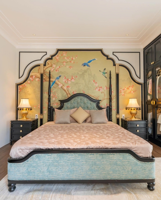 Giường Indochine Blossom