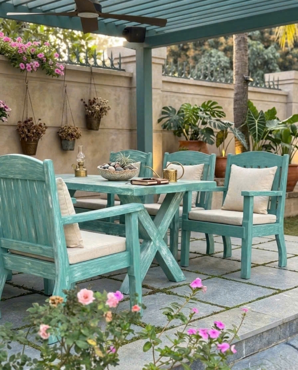 BỘ BÀN GHẾ NGOÀI TRỜI OCEAN VERDE